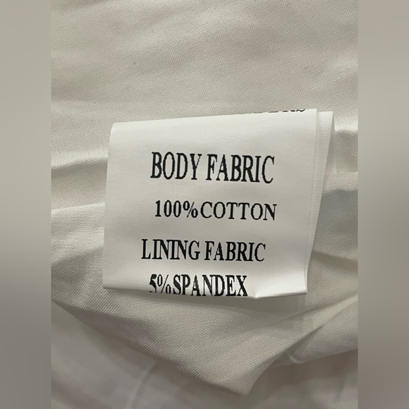 Seven Wonders Elegant White Crochet Lace Pattern Dress SZ 6 - Picture 6 of 6